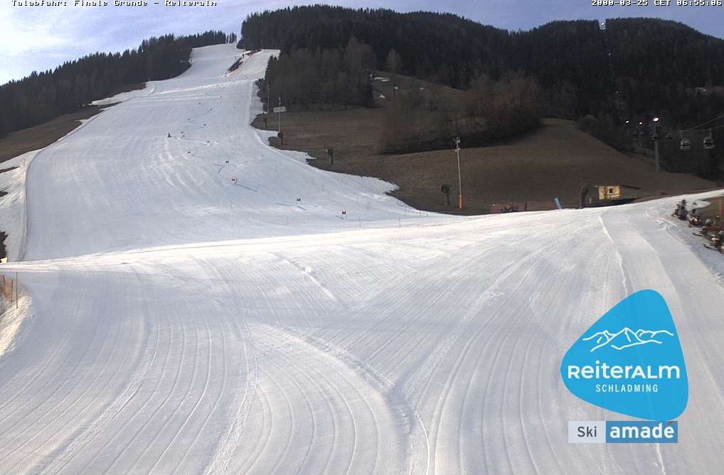 Archiv Foto Webcam Reiteralm - Talstation 8er Silver Jet