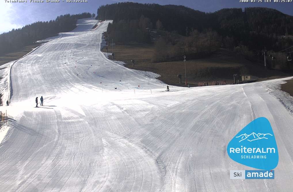 Archiv Foto Webcam Reiteralm - Talstation 8er Silver Jet