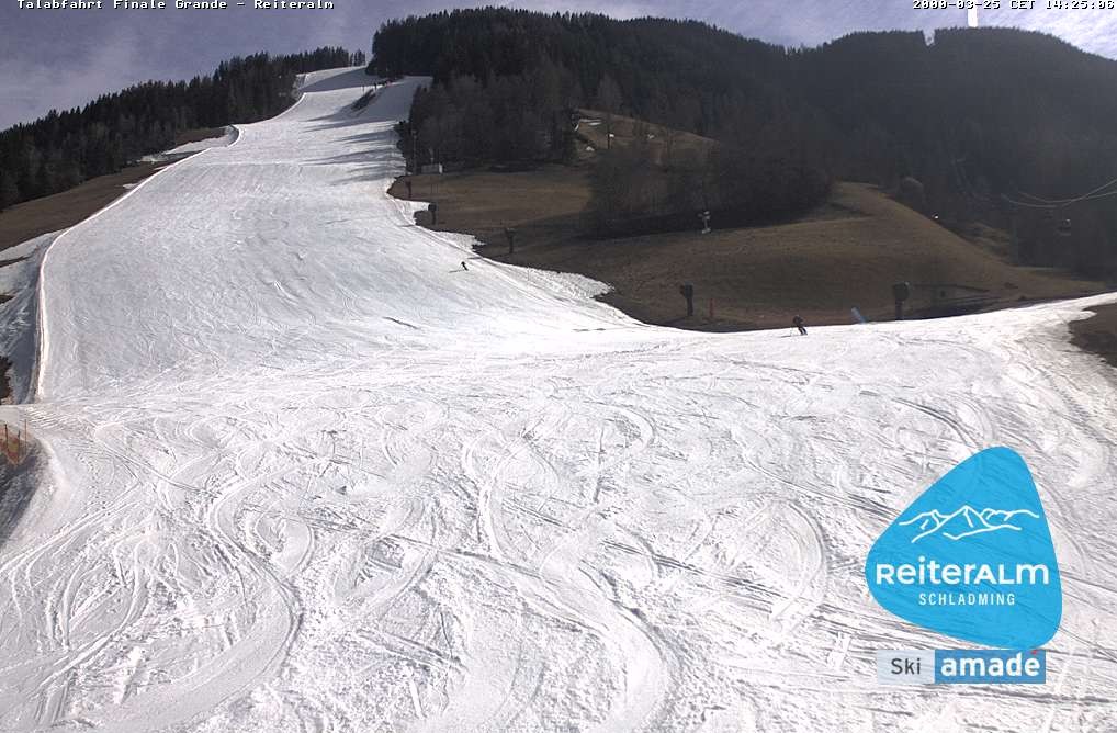 Archiv Foto Webcam Reiteralm - Talstation 8er Silver Jet