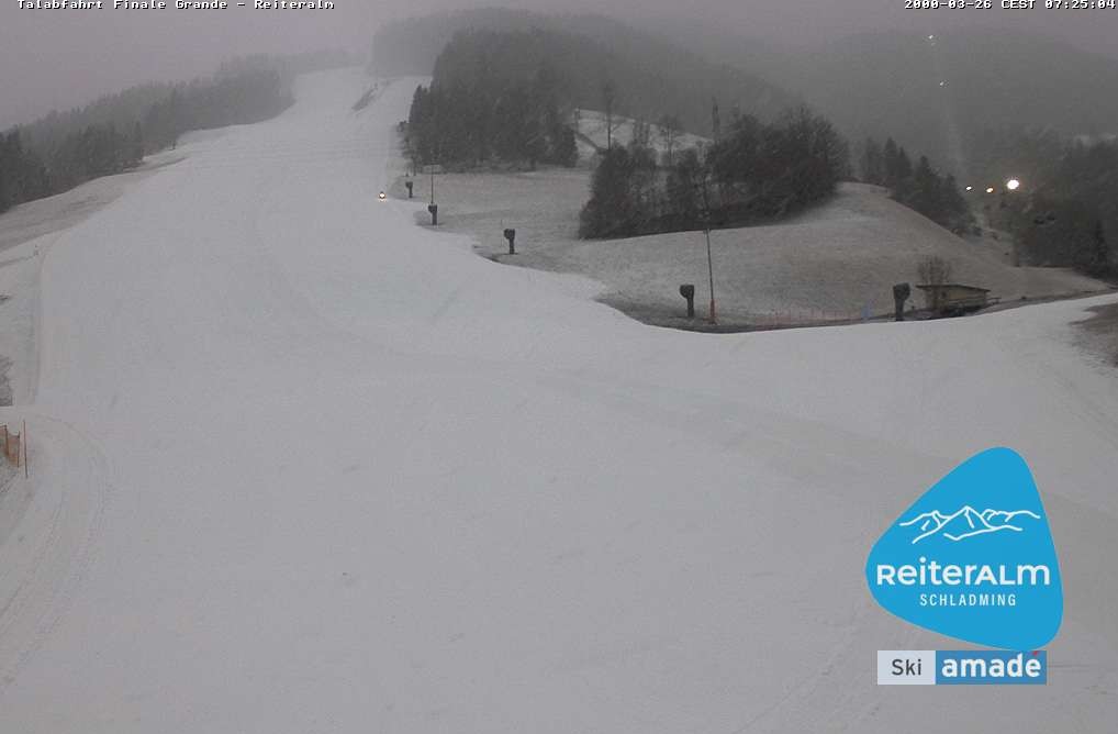 Archiv Foto Webcam Reiteralm - Talstation 8er Silver Jet