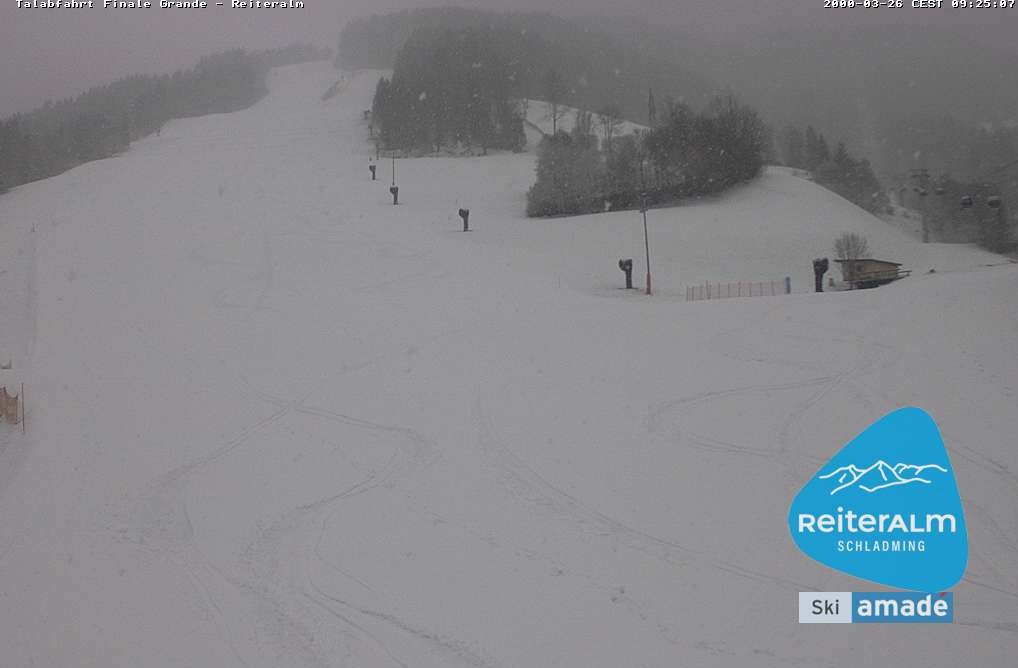 Archiv Foto Webcam Reiteralm - Talstation 8er Silver Jet