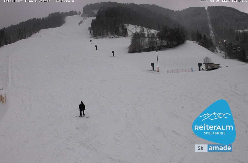 Archiv Foto Webcam Reiteralm - Talstation 8er Silver Jet