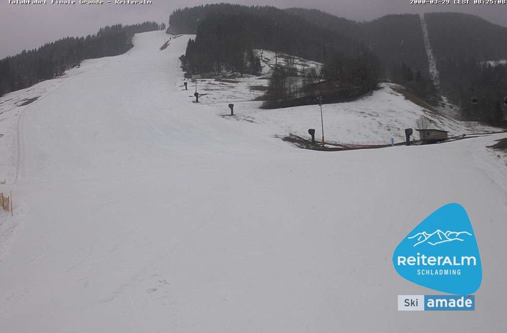 Archived image Webcam Reiteralm: Base Station Silver Jet