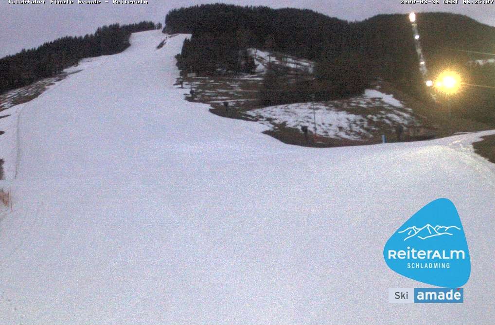 Archiv Foto Webcam Reiteralm - Talstation 8er Silver Jet