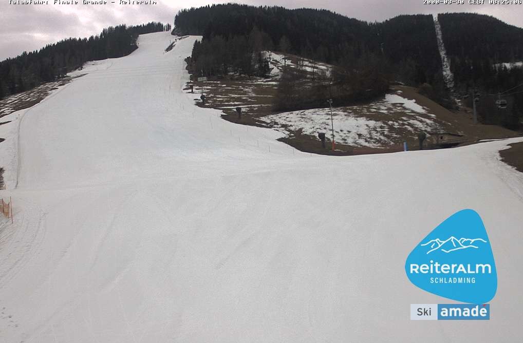 Archiv Foto Webcam Reiteralm - Talstation 8er Silver Jet