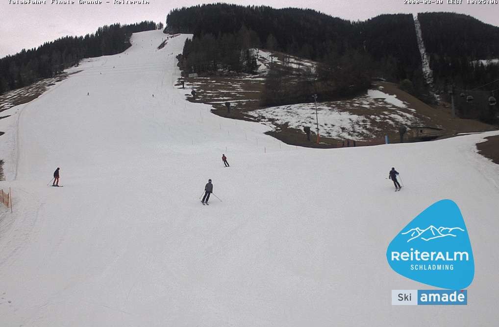 Archiv Foto Webcam Reiteralm - Talstation 8er Silver Jet