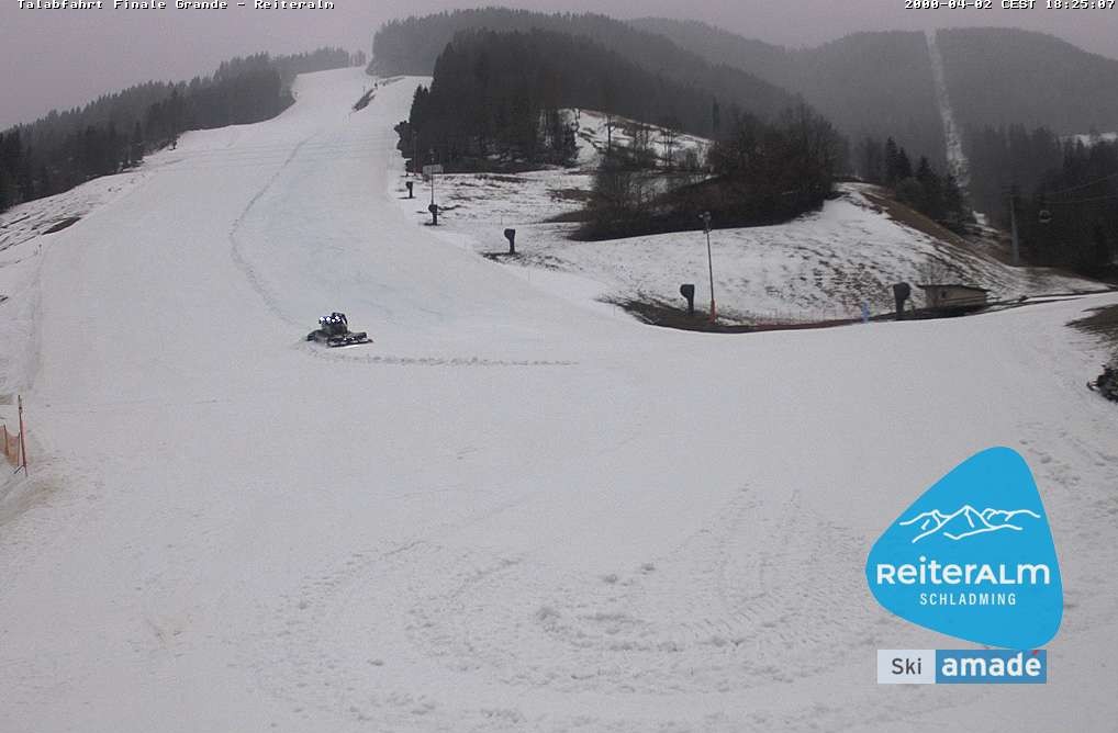 Archiv Foto Webcam Reiteralm - Talstation 8er Silver Jet