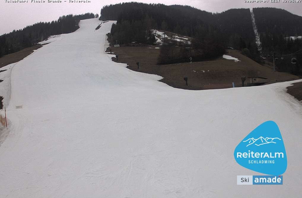 Archived image Webcam Reiteralm: Base Station Silver Jet