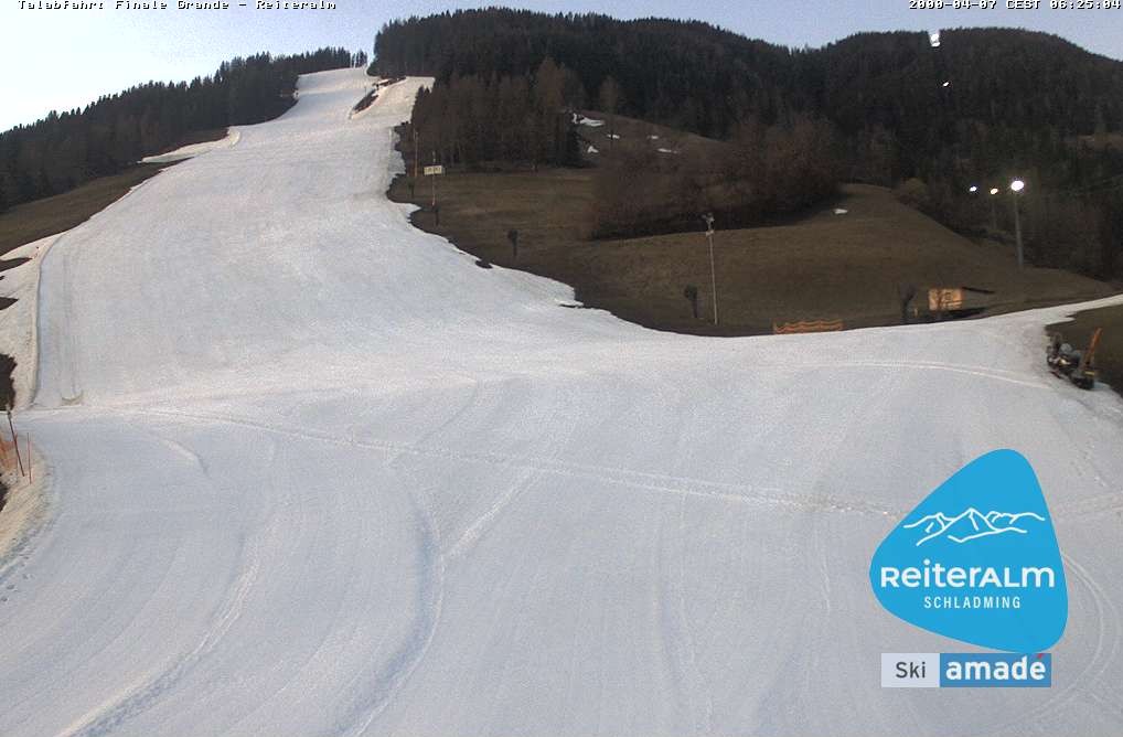 Archiv Foto Webcam Reiteralm - Talstation 8er Silver Jet