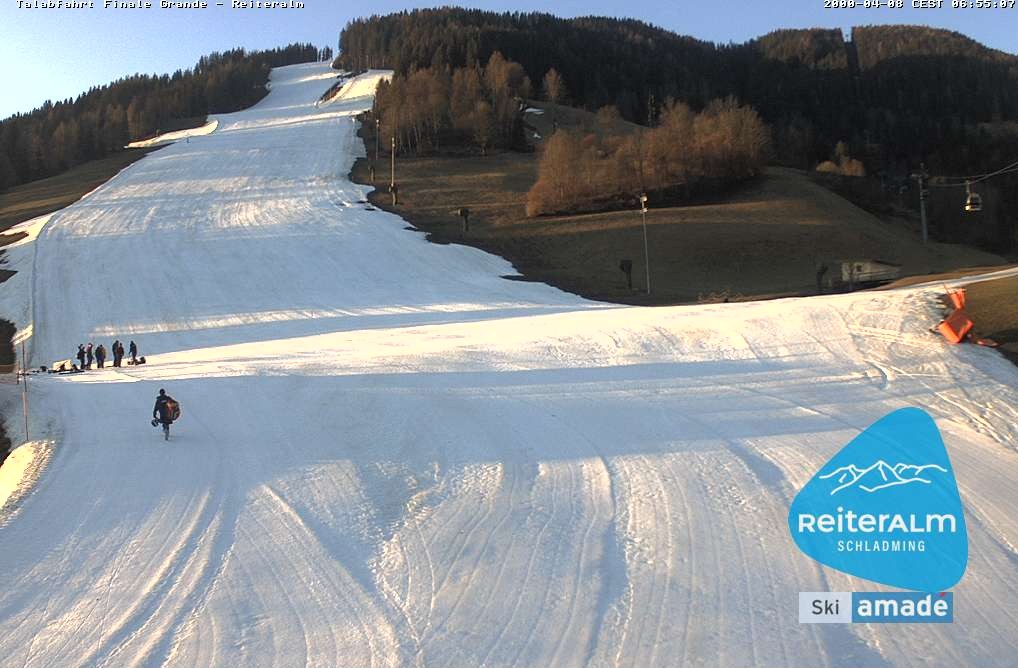 Archiv Foto Webcam Reiteralm - Talstation 8er Silver Jet