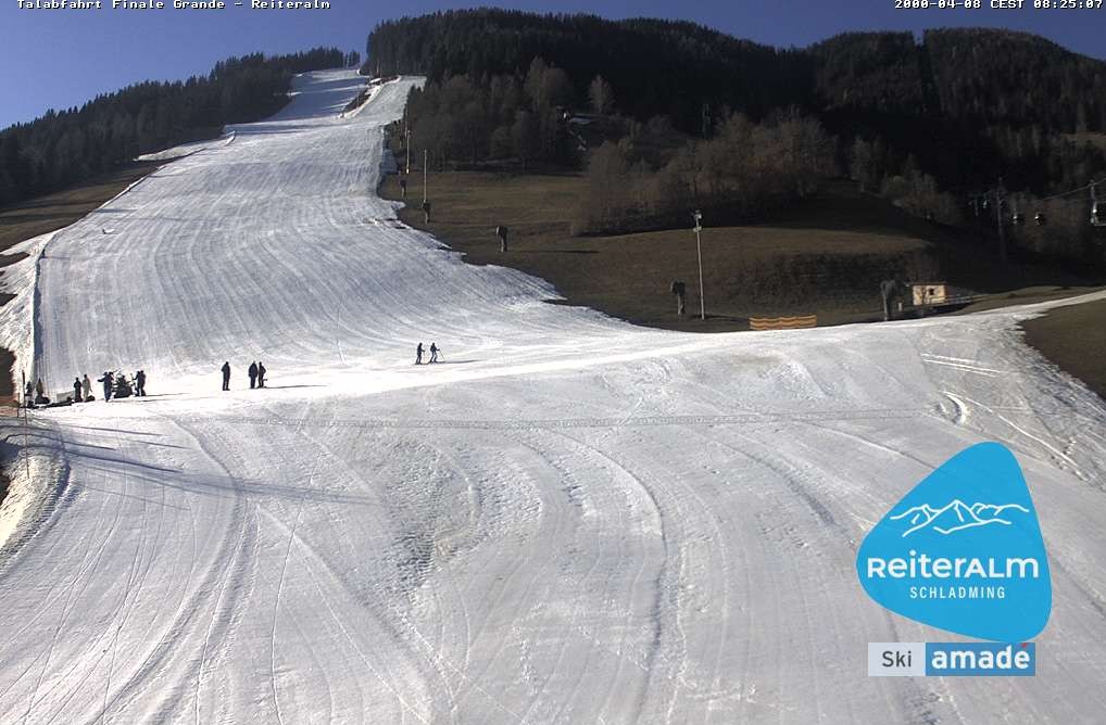 Archiv Foto Webcam Reiteralm - Talstation 8er Silver Jet