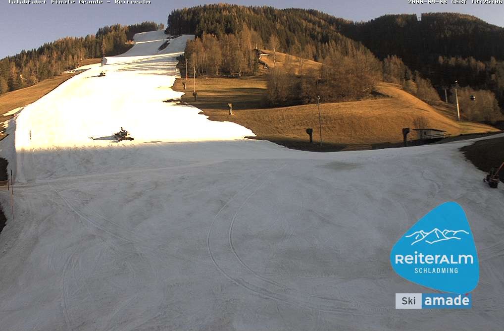 Archiv Foto Webcam Reiteralm - Talstation 8er Silver Jet