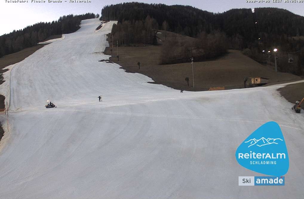 Archiv Foto Webcam Reiteralm - Talstation 8er Silver Jet