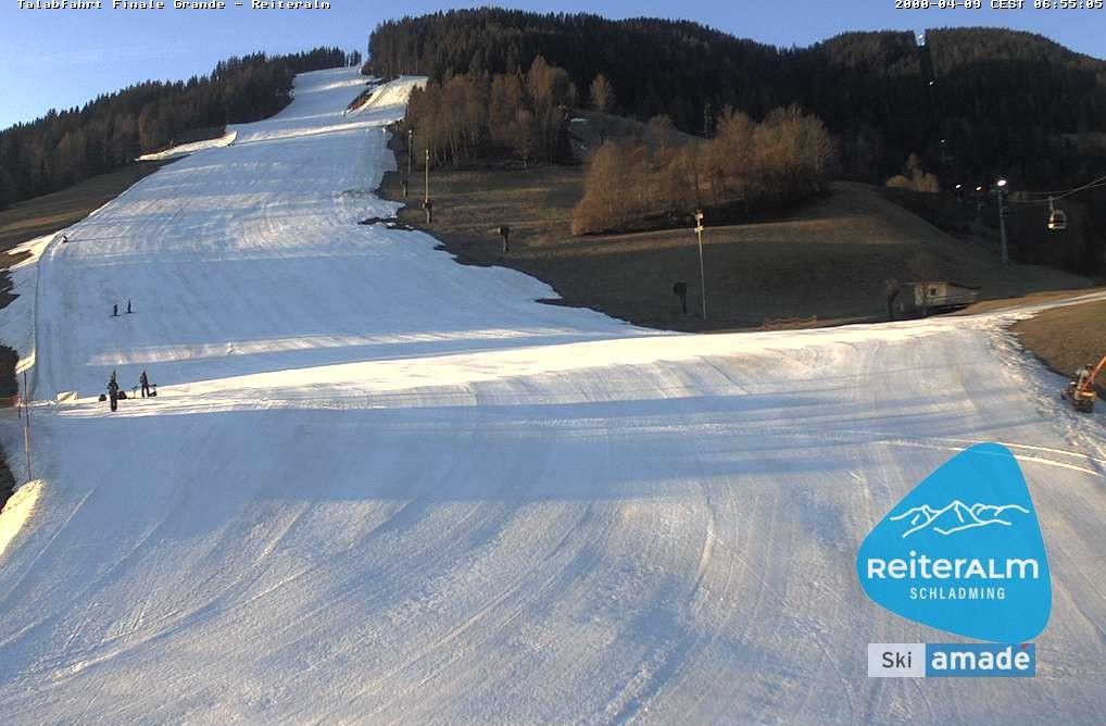 Archiv Foto Webcam Reiteralm - Talstation 8er Silver Jet