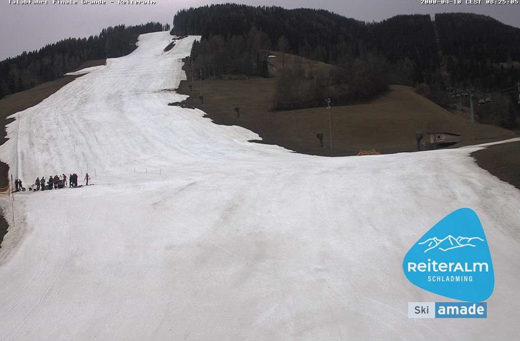 Archived image Webcam Reiteralm: Base Station Silver Jet