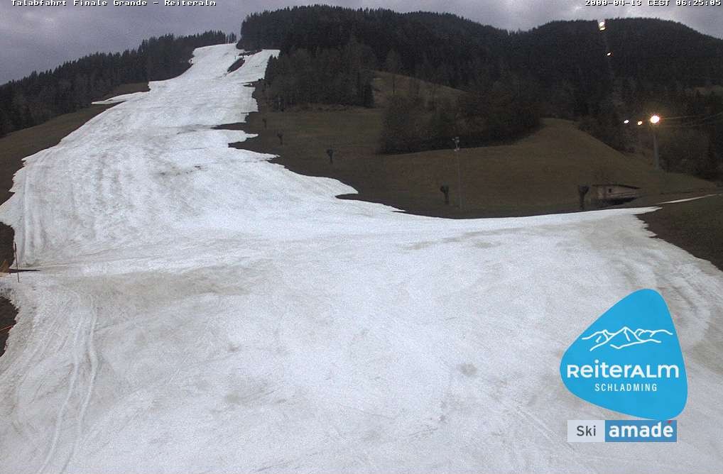 Archived image Webcam Reiteralm: Base Station Silver Jet