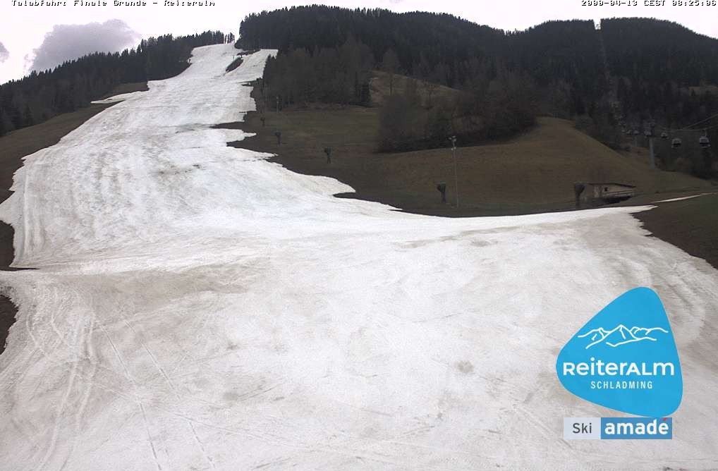 Archiv Foto Webcam Reiteralm - Talstation 8er Silver Jet