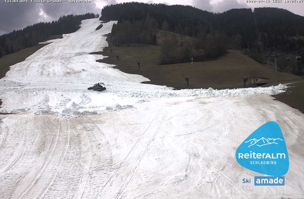 Archiv Foto Webcam Reiteralm - Talstation 8er Silver Jet