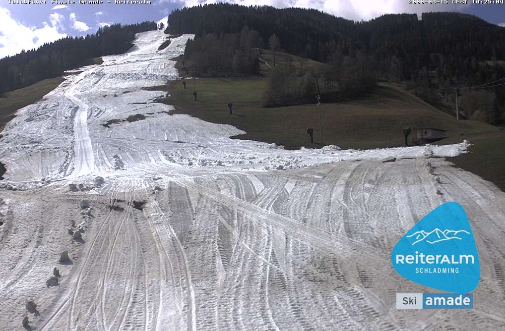 Archiv Foto Webcam Reiteralm - Talstation 8er Silver Jet