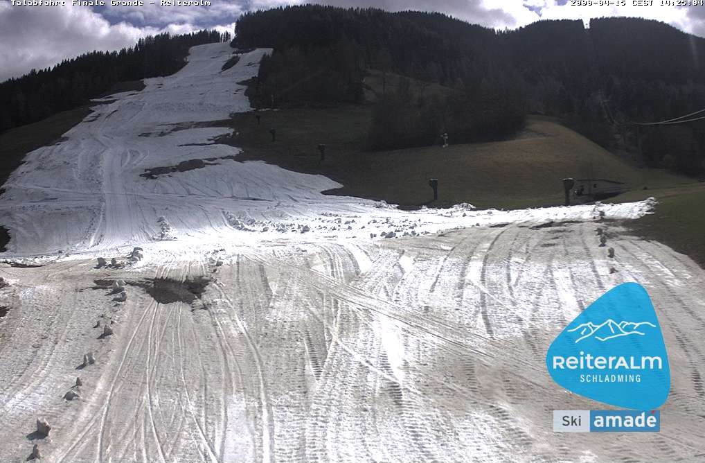 Archiv Foto Webcam Reiteralm - Talstation 8er Silver Jet