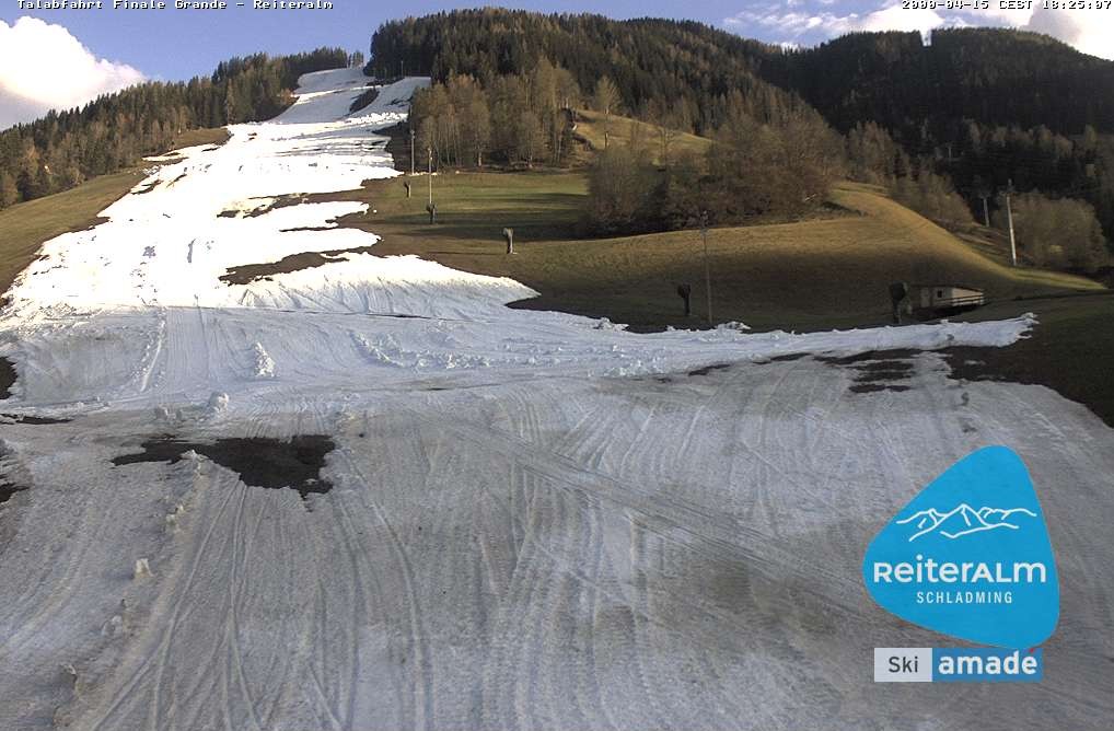 Archiv Foto Webcam Reiteralm - Talstation 8er Silver Jet