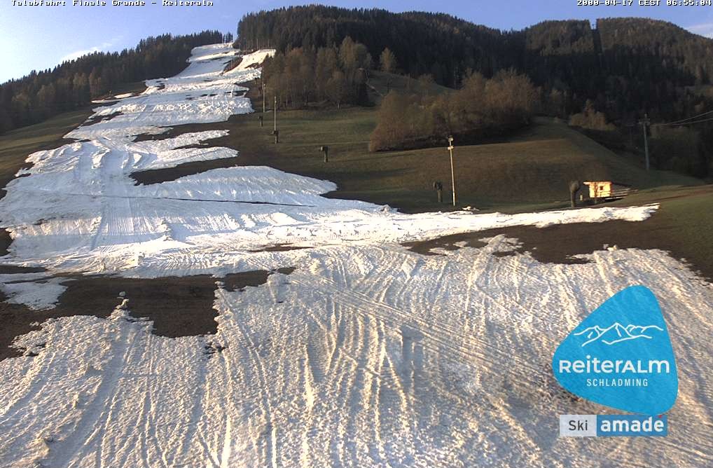 Archiv Foto Webcam Reiteralm - Talstation 8er Silver Jet