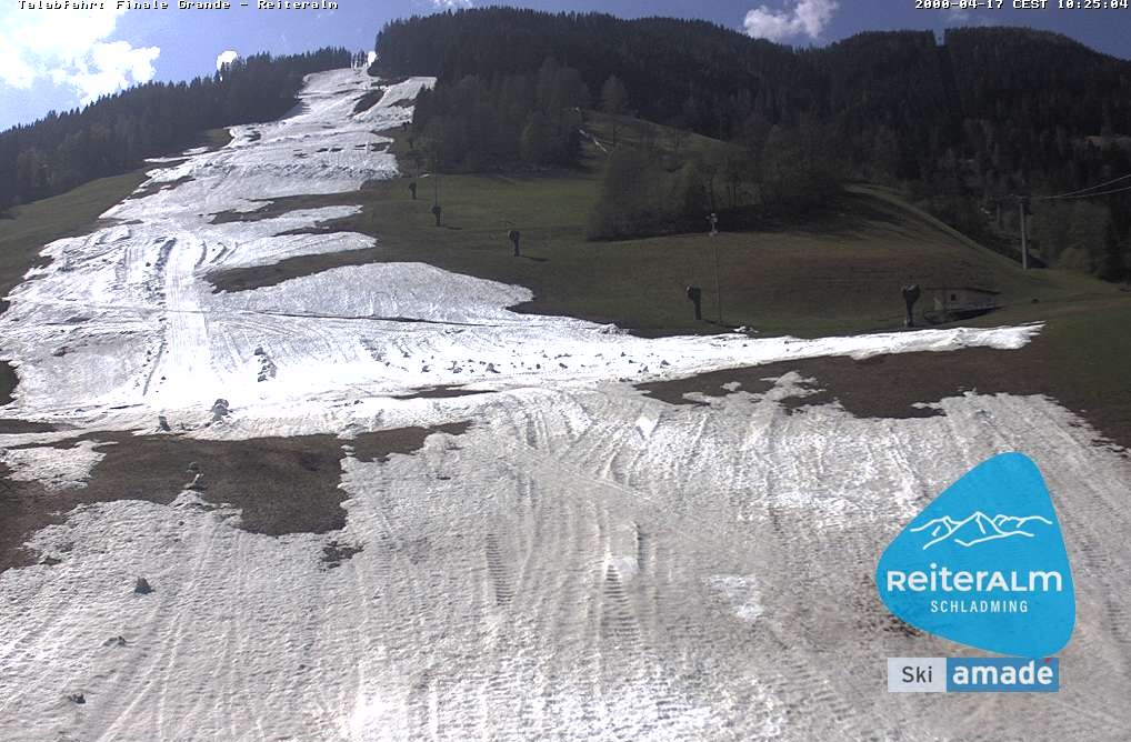 Archiv Foto Webcam Reiteralm - Talstation 8er Silver Jet