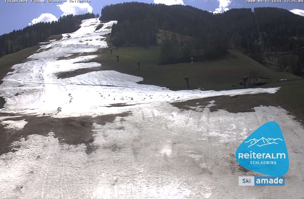 Archiv Foto Webcam Reiteralm - Talstation 8er Silver Jet