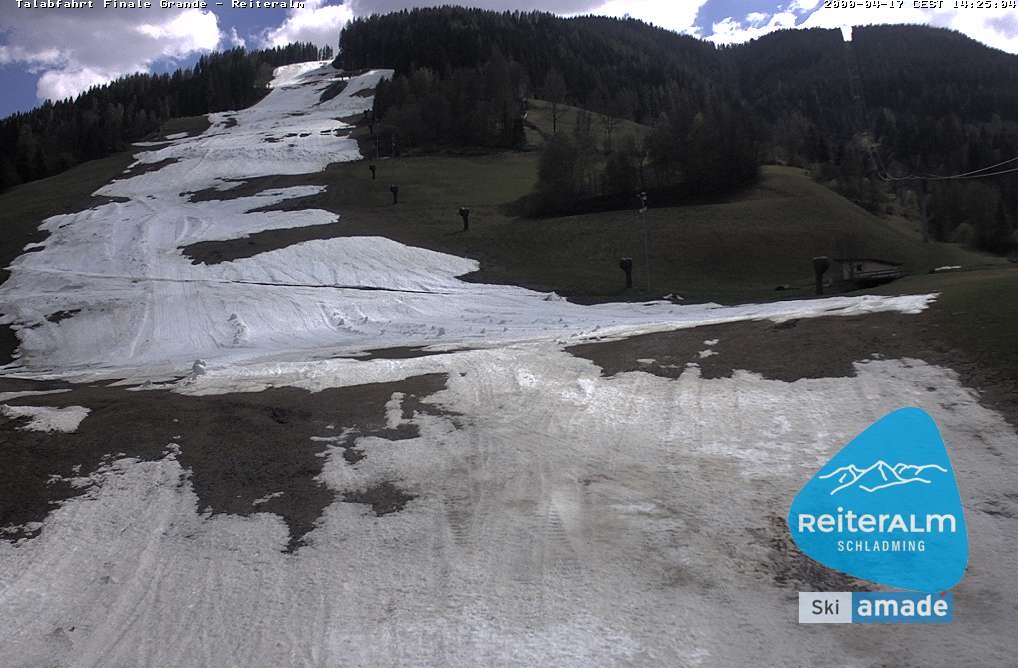 Archiv Foto Webcam Reiteralm - Talstation 8er Silver Jet