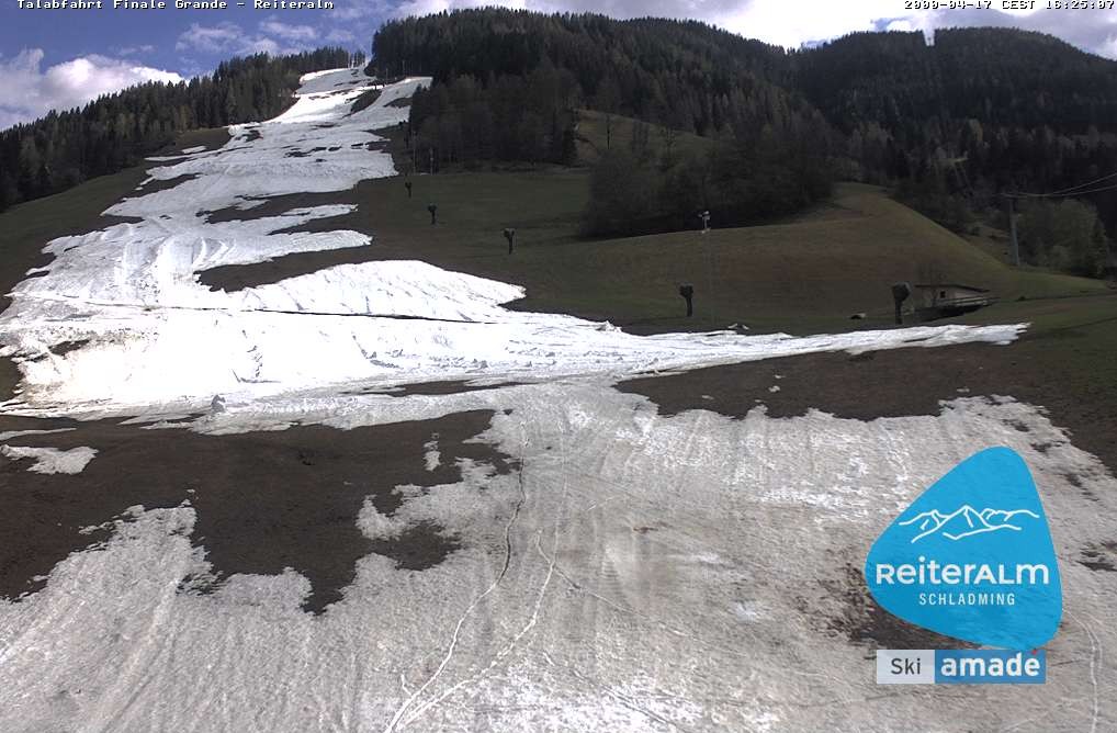 Archiv Foto Webcam Reiteralm - Talstation 8er Silver Jet