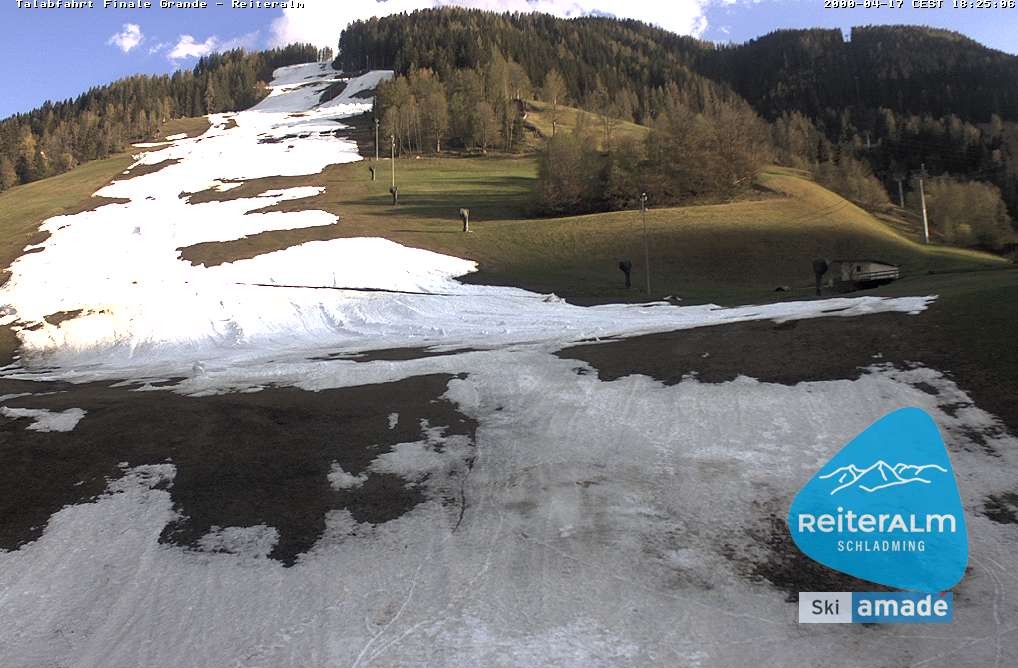 Archiv Foto Webcam Reiteralm - Talstation 8er Silver Jet