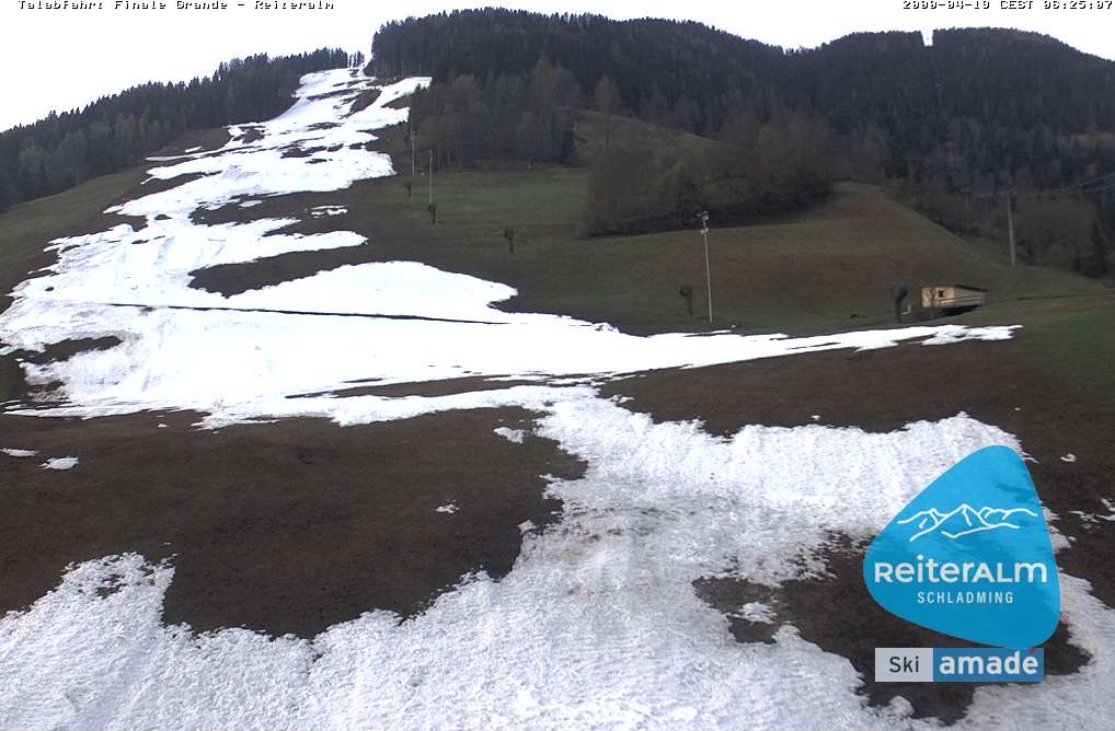 Archiv Foto Webcam Reiteralm - Talstation 8er Silver Jet