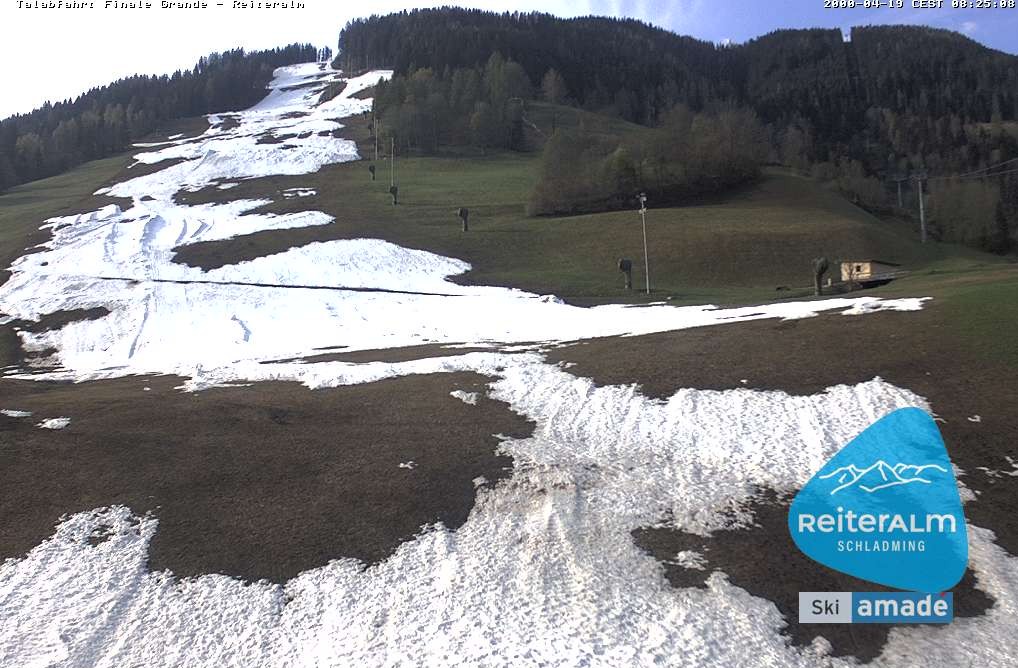 Archiv Foto Webcam Reiteralm - Talstation 8er Silver Jet