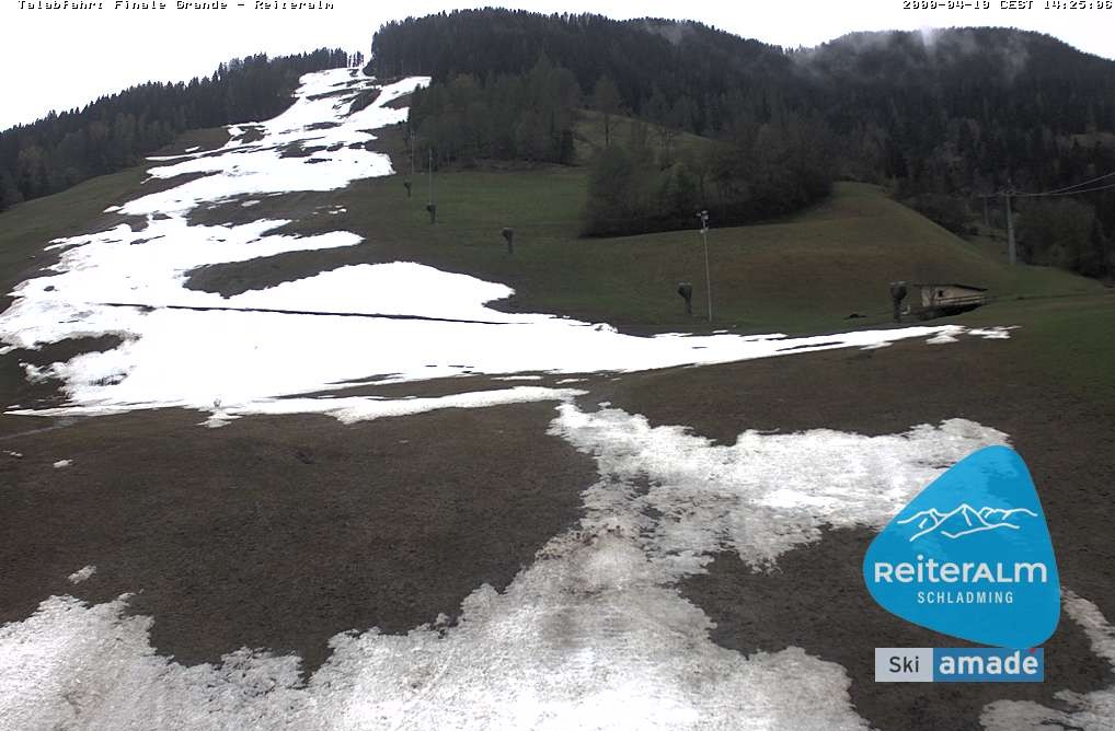 Archiv Foto Webcam Reiteralm - Talstation 8er Silver Jet