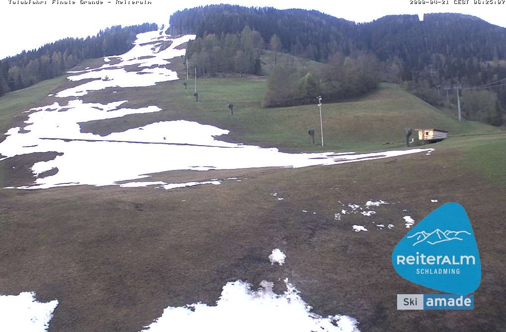 Archiv Foto Webcam Reiteralm - Talstation 8er Silver Jet