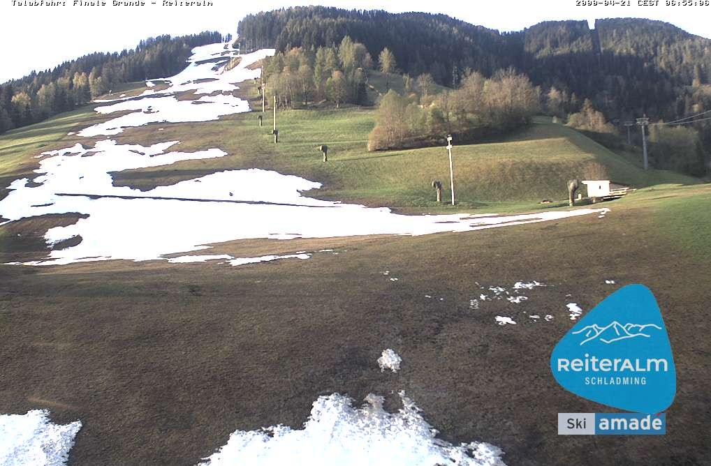 Archiv Foto Webcam Reiteralm - Talstation 8er Silver Jet