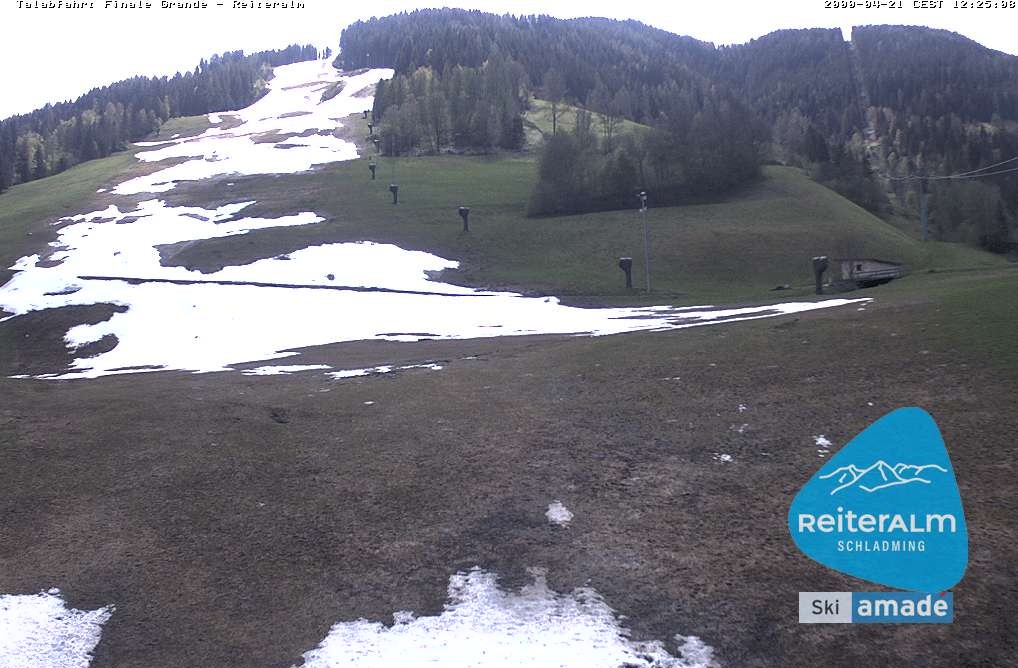 Archived image Webcam Reiteralm: Base Station Silver Jet