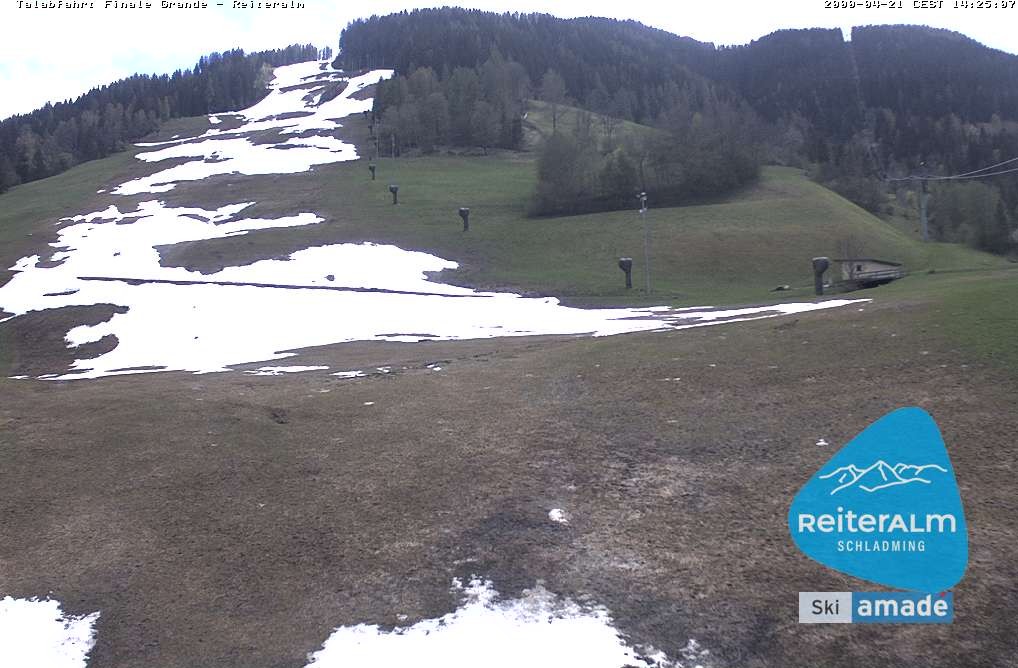 Archived image Webcam Reiteralm: Base Station Silver Jet