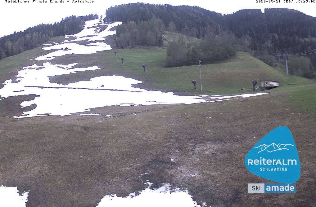 Archived image Webcam Reiteralm: Base Station Silver Jet