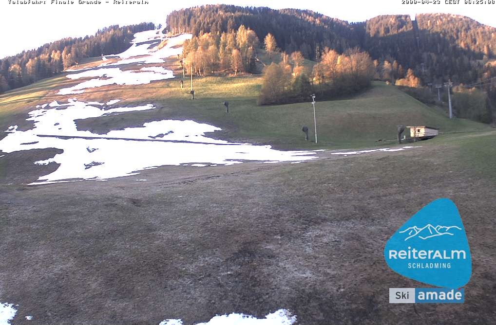 Archiv Foto Webcam Reiteralm - Talstation 8er Silver Jet