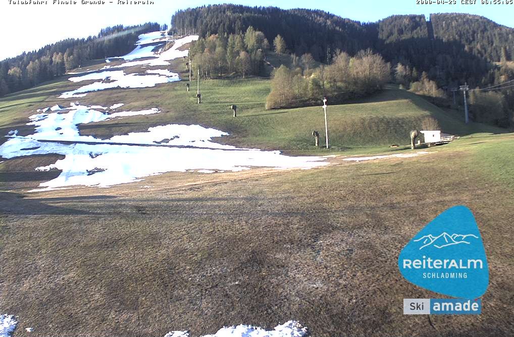 Archiv Foto Webcam Reiteralm - Talstation 8er Silver Jet