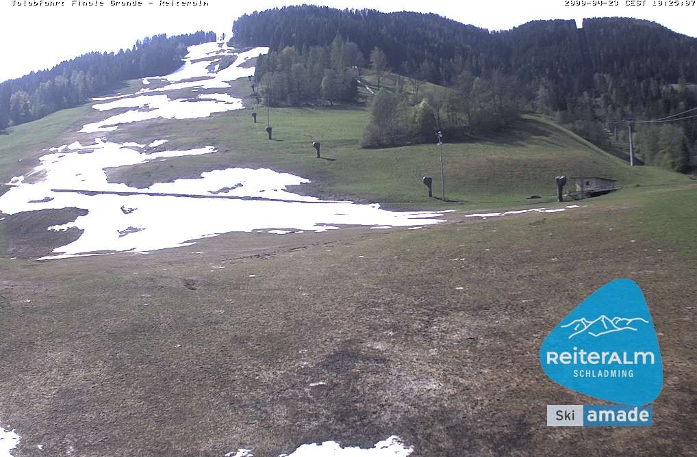 Archiv Foto Webcam Reiteralm - Talstation 8er Silver Jet