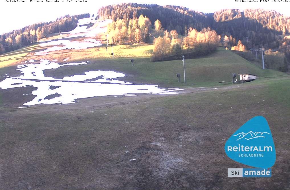 Archiv Foto Webcam Reiteralm - Talstation 8er Silver Jet