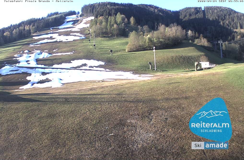 Archiv Foto Webcam Reiteralm - Talstation 8er Silver Jet