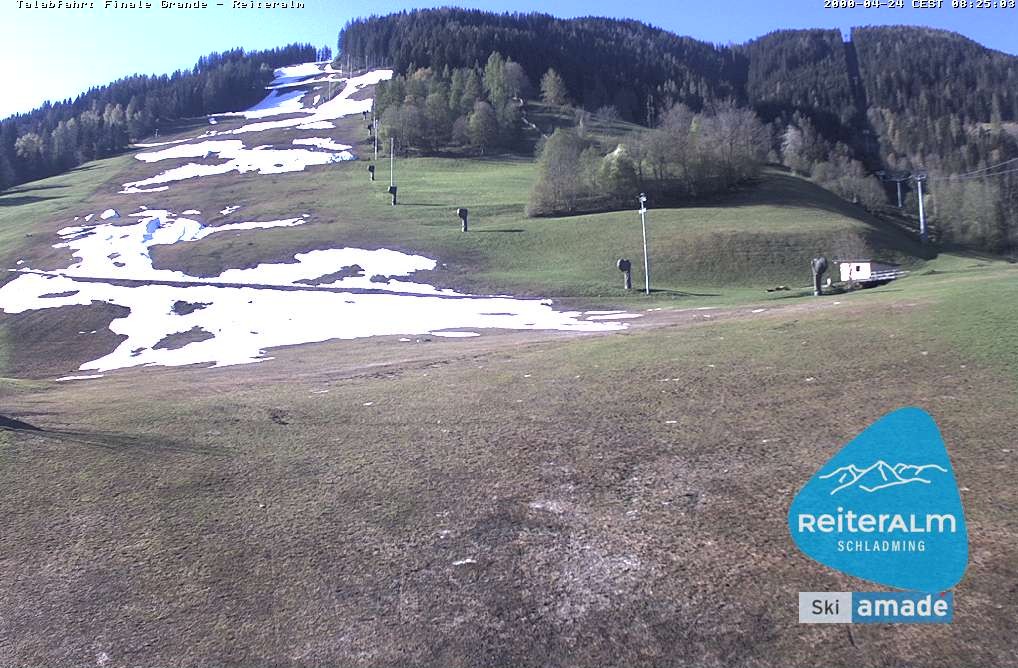 Archiv Foto Webcam Reiteralm - Talstation 8er Silver Jet