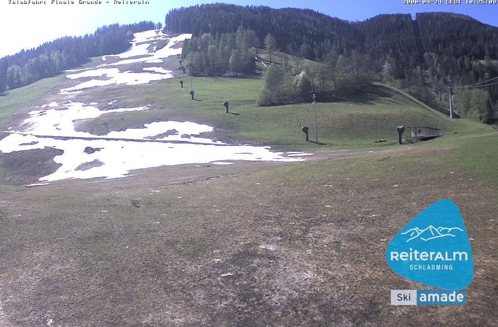 Archived image Webcam Reiteralm: Base Station Silver Jet