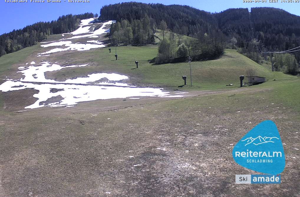 Archiv Foto Webcam Reiteralm - Talstation 8er Silver Jet