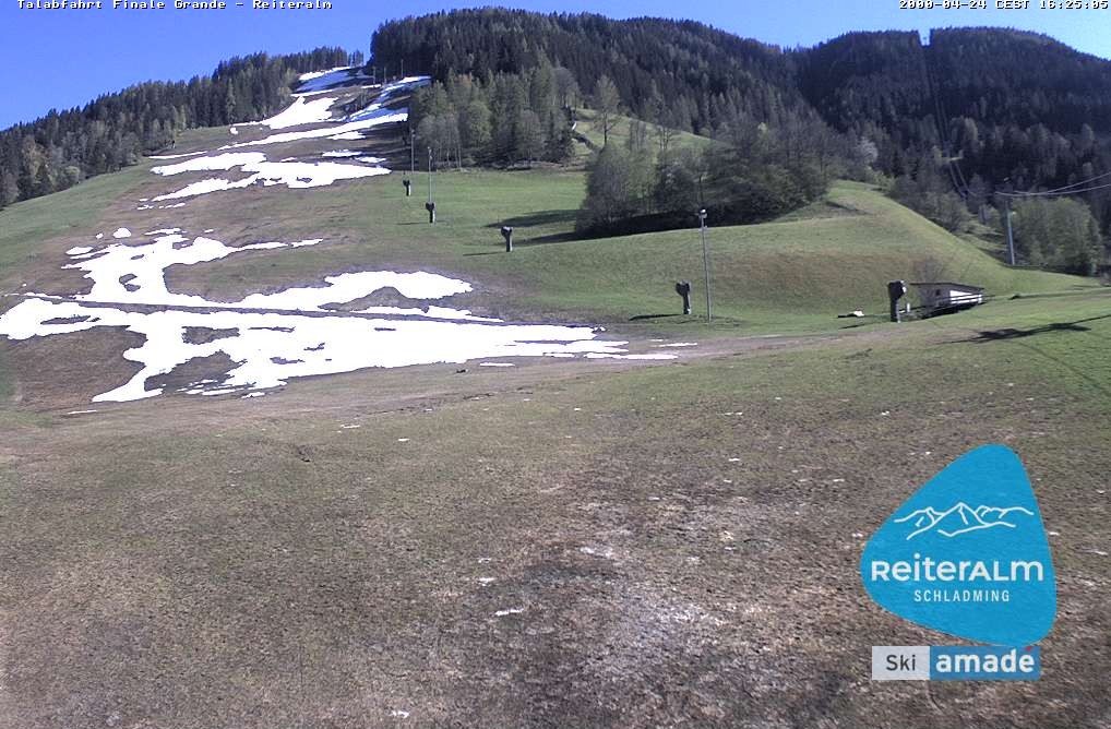 Archived image Webcam Reiteralm: Base Station Silver Jet