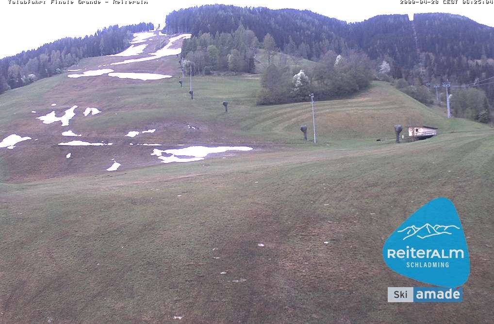 Archived image Webcam Reiteralm: Base Station Silver Jet