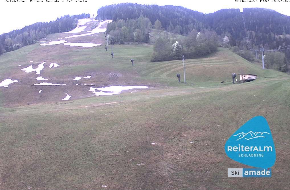 Archived image Webcam Reiteralm: Base Station Silver Jet